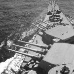 USS Iowa fore turrets