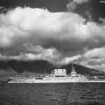 USS Lexington (CV-2) anchored in Lahaina Roads Hawaii ’35