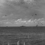 USS Lexington CV-2 under Attack – E.H. OHares Medal of Honor Flight April 21 1942