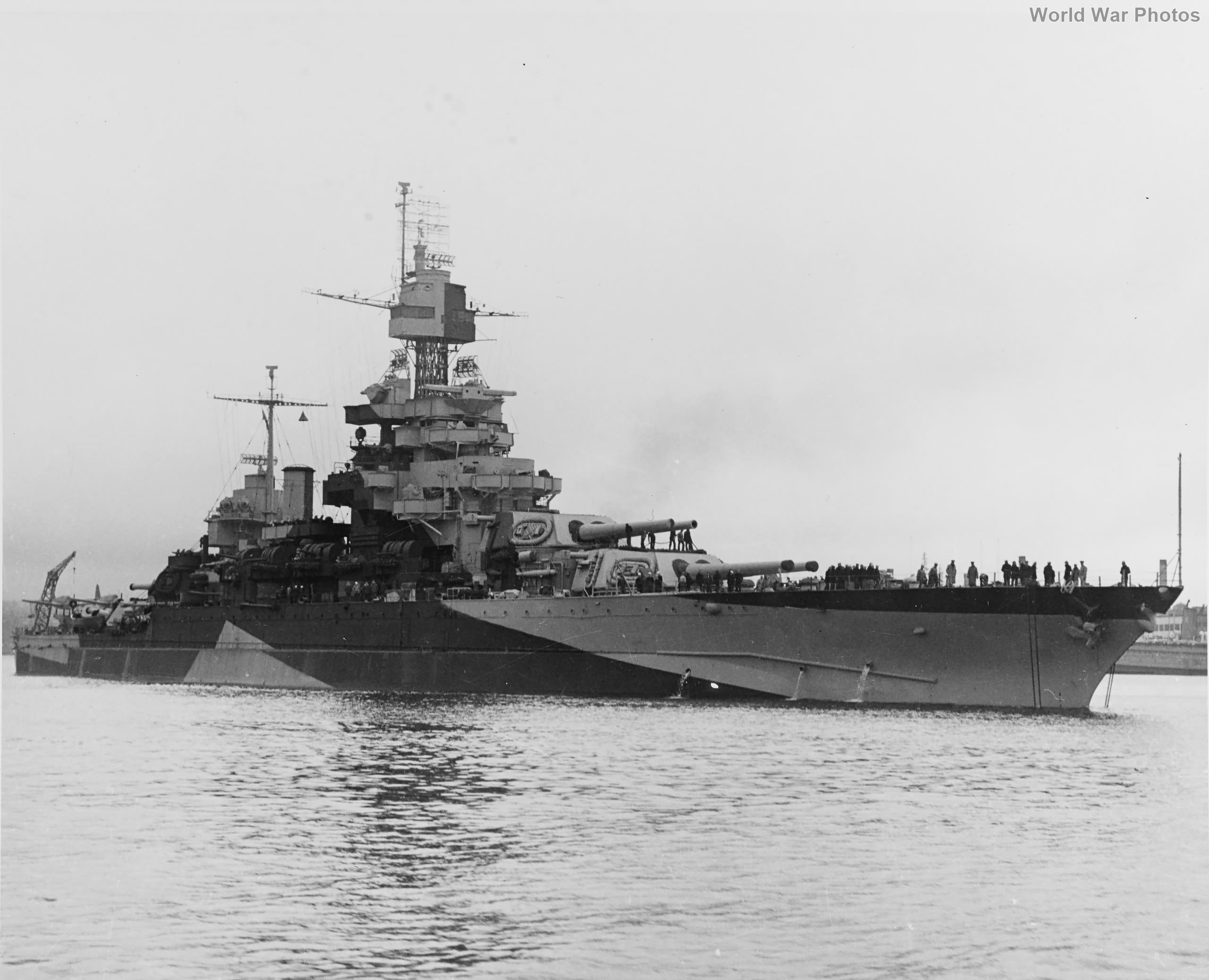 USS Maryland Puget Sound 25 April 1944 2