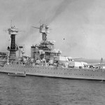 Battleship USS Maryland BB-46 starboard