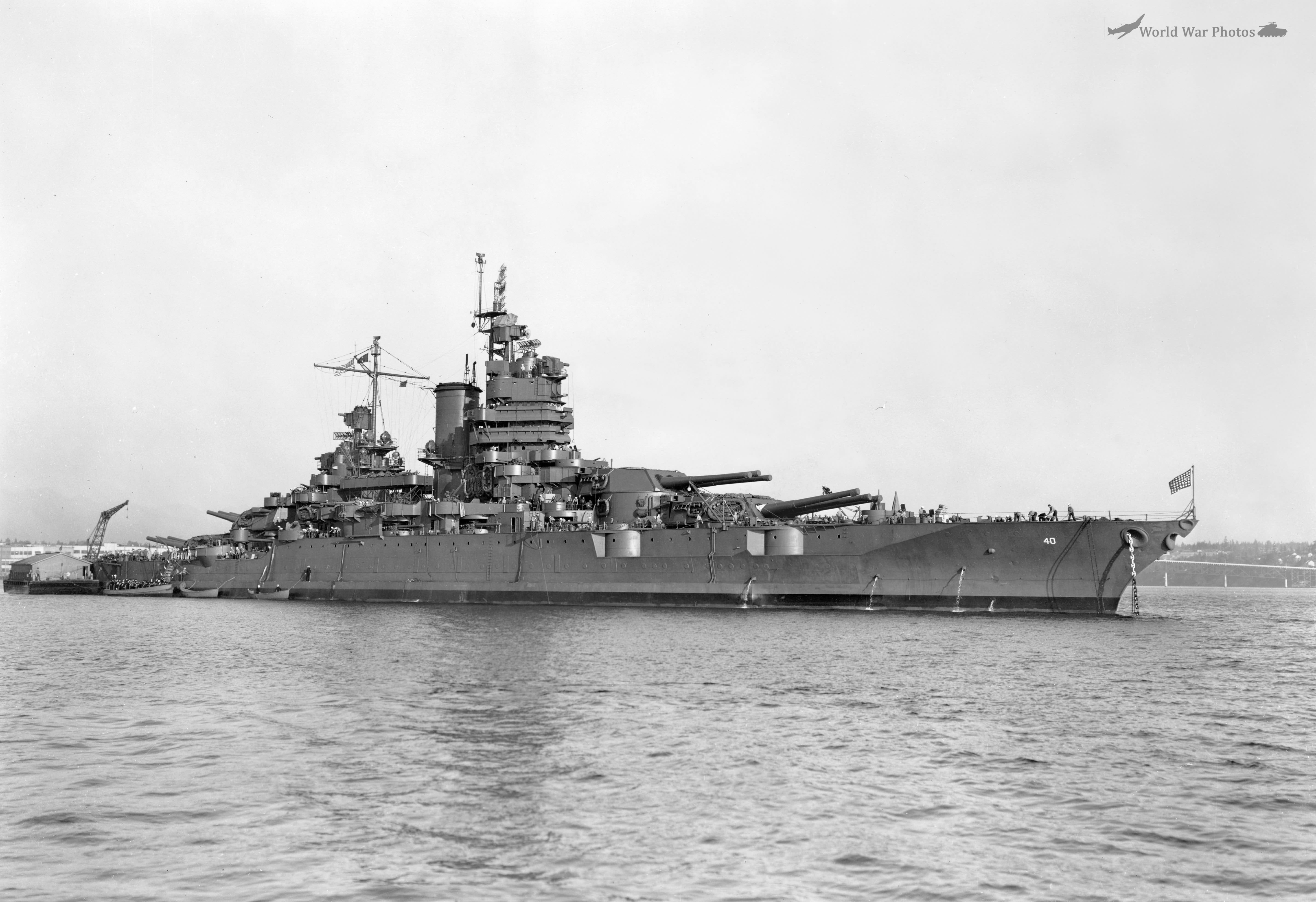 USS New Mexico following an overhaul