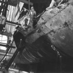 Damaged USS North Carolina October 1942