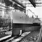 USS North Carolina launch at 13 June 1940