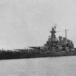 USS North Carolina port bow June 1942