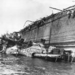 Wreckage of USS Oklahoma raised after Pearl Harbor Attack