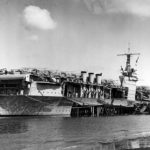 USS Ranger (CV-4) moored at NAS San Diego 14 March 1938