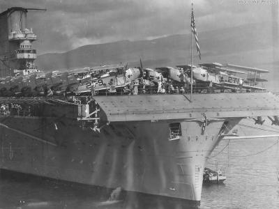 T4M-1s of VT-2B on USS Saratoga 1932