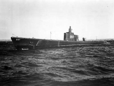submarine USS Grampus SS-207