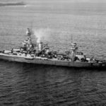 USS Texas in Boston Harbor 25 February 1944