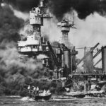 Sailors Rescue Survivor from USS West Virginia (BB-48) at Pearl Harbor 7 December 1941