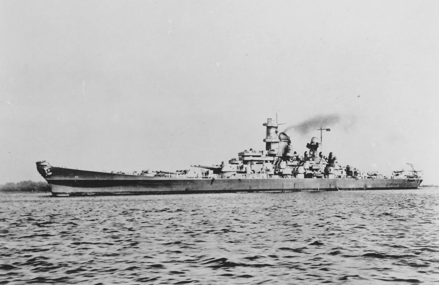 American Battleship USS Wisconsin BB-64