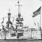 Battleship USS Wyoming stern