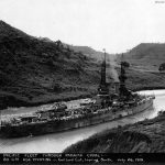 Wyoming passing through the Galliard Cut 26 July 1919