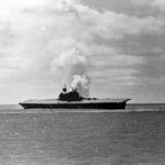 USS Yorktown during Battle of Midway, 4 June 1942 3
