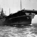 The aircraft carrier USS Yorktown CV-10, April 1943