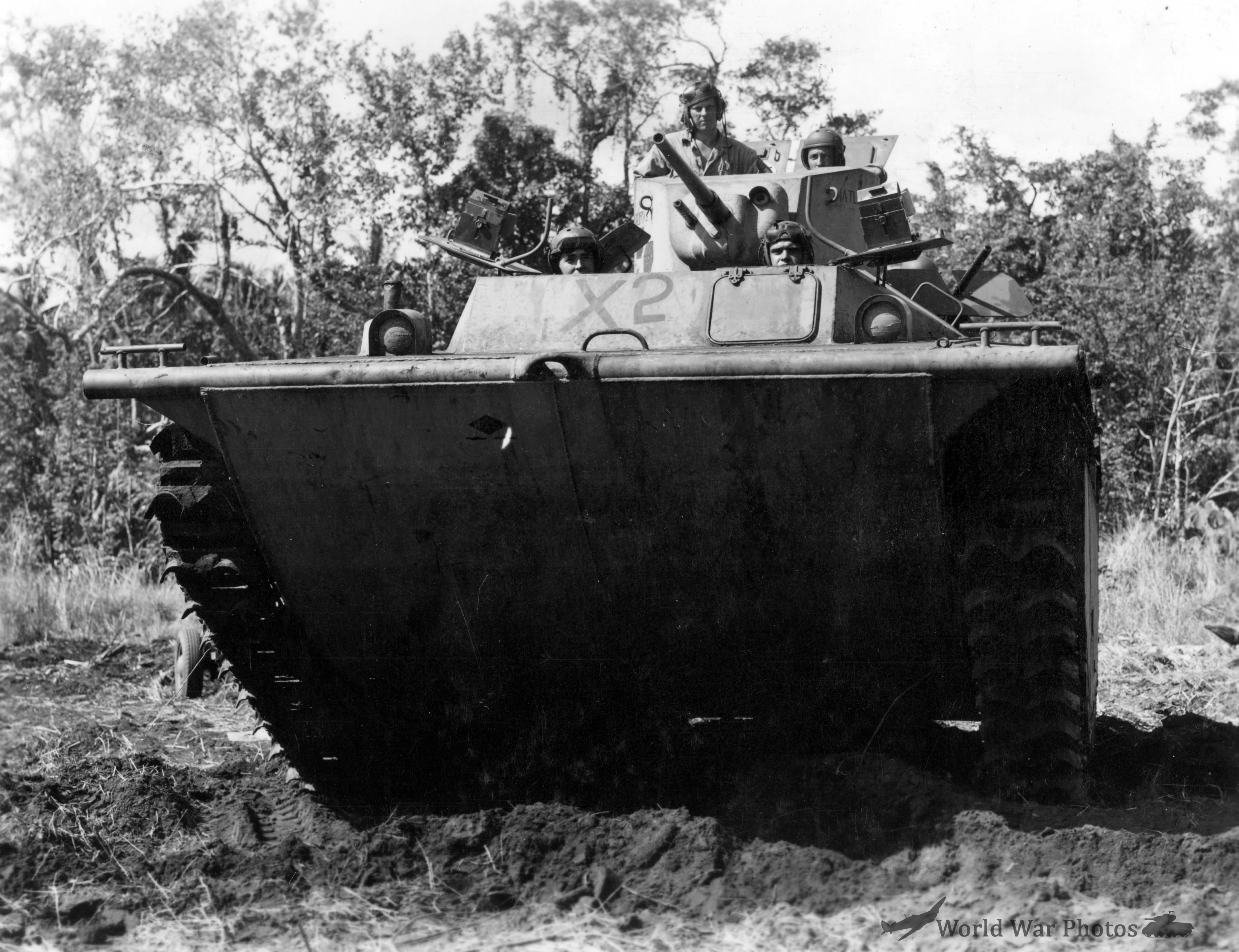 LVT on maneuvers Guadalcanal 3 March 1944