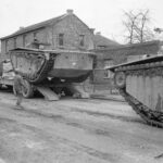 30th ID LVT M25 Dragon Wagon 458th Ordnance Evacuating Battalion Roermond Holland