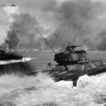 AMTRACS Head to Angaur Beach