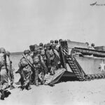 Infantry Enters Water Buffalo Ramp Tank LVT