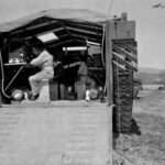 Interior of British LVT Fantail Command Amtrac Perugia Italy 1945