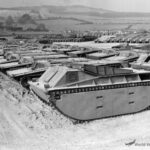 LVT-1 Storage Park Tidworth England Prior to D-Day