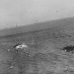 LVT amphibious carry british troops across flood Rhine Nijmegen