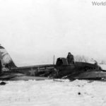 Crashed Ilyushin IL-2 29