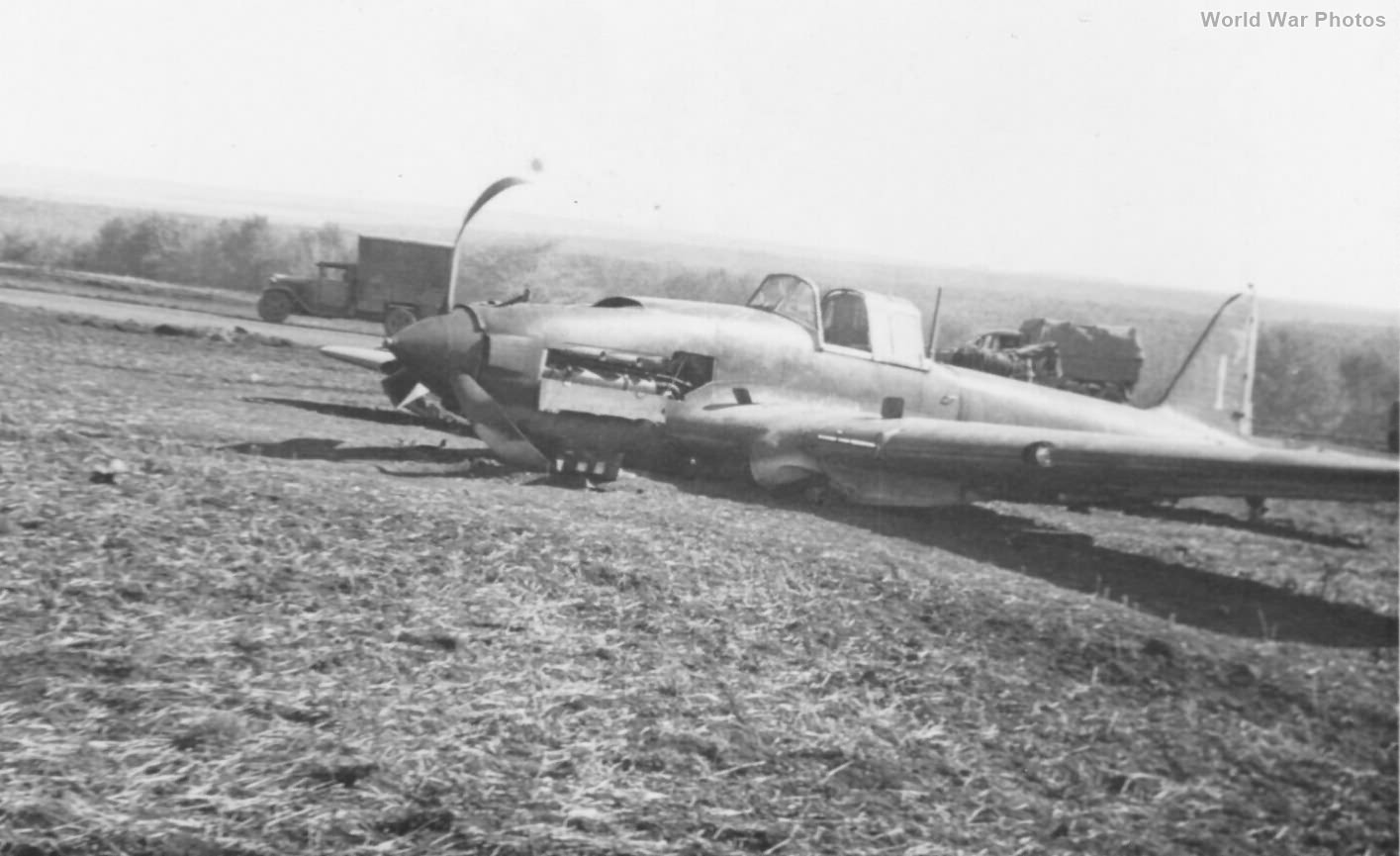 Il-2 after belly landing