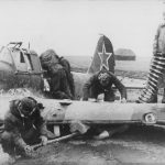 Wreckage of downed Il-2 1944