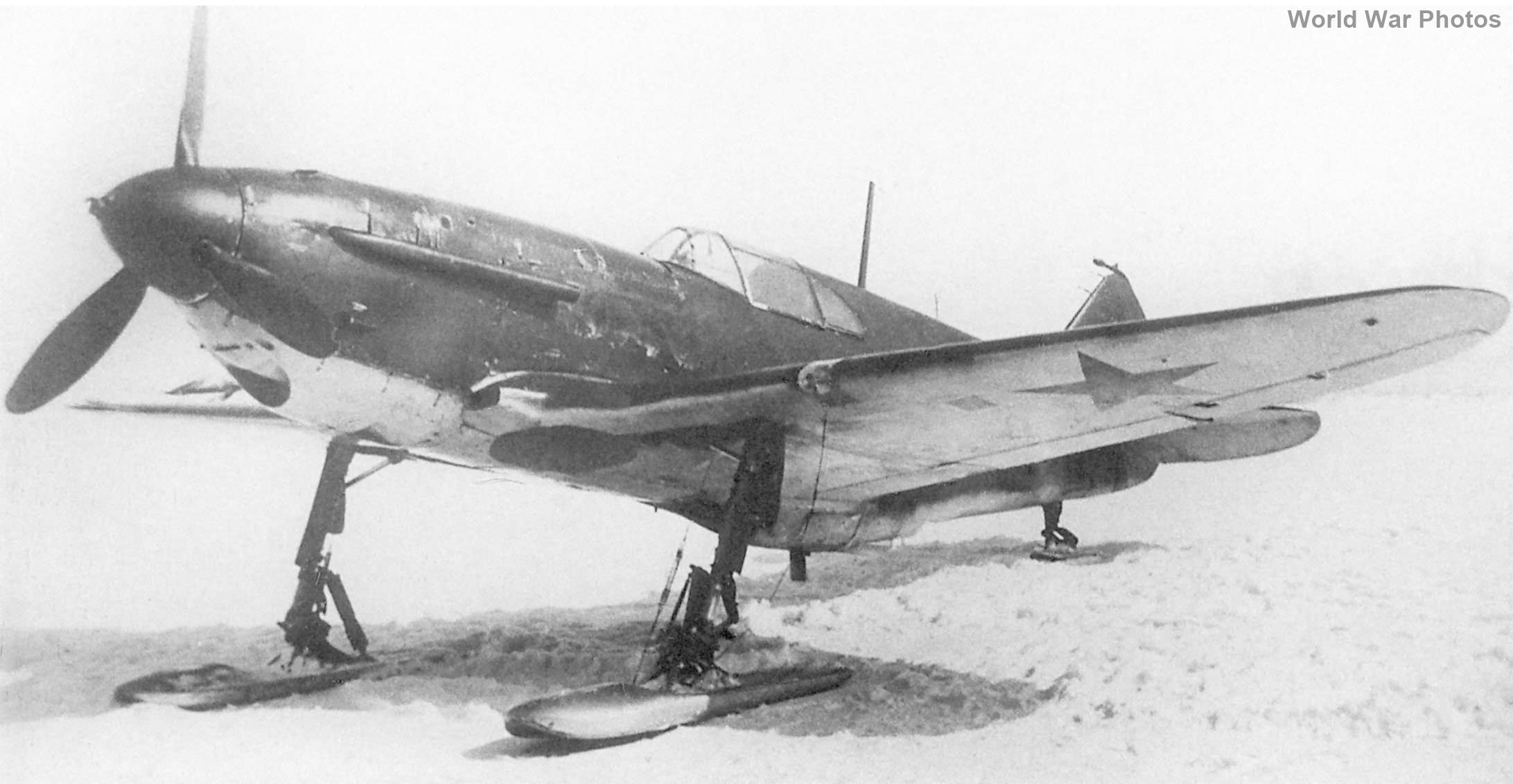 LaGG-3 with ski undercarriage