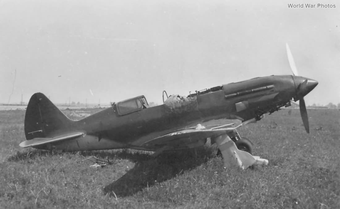 Abandoned intact MiG-3