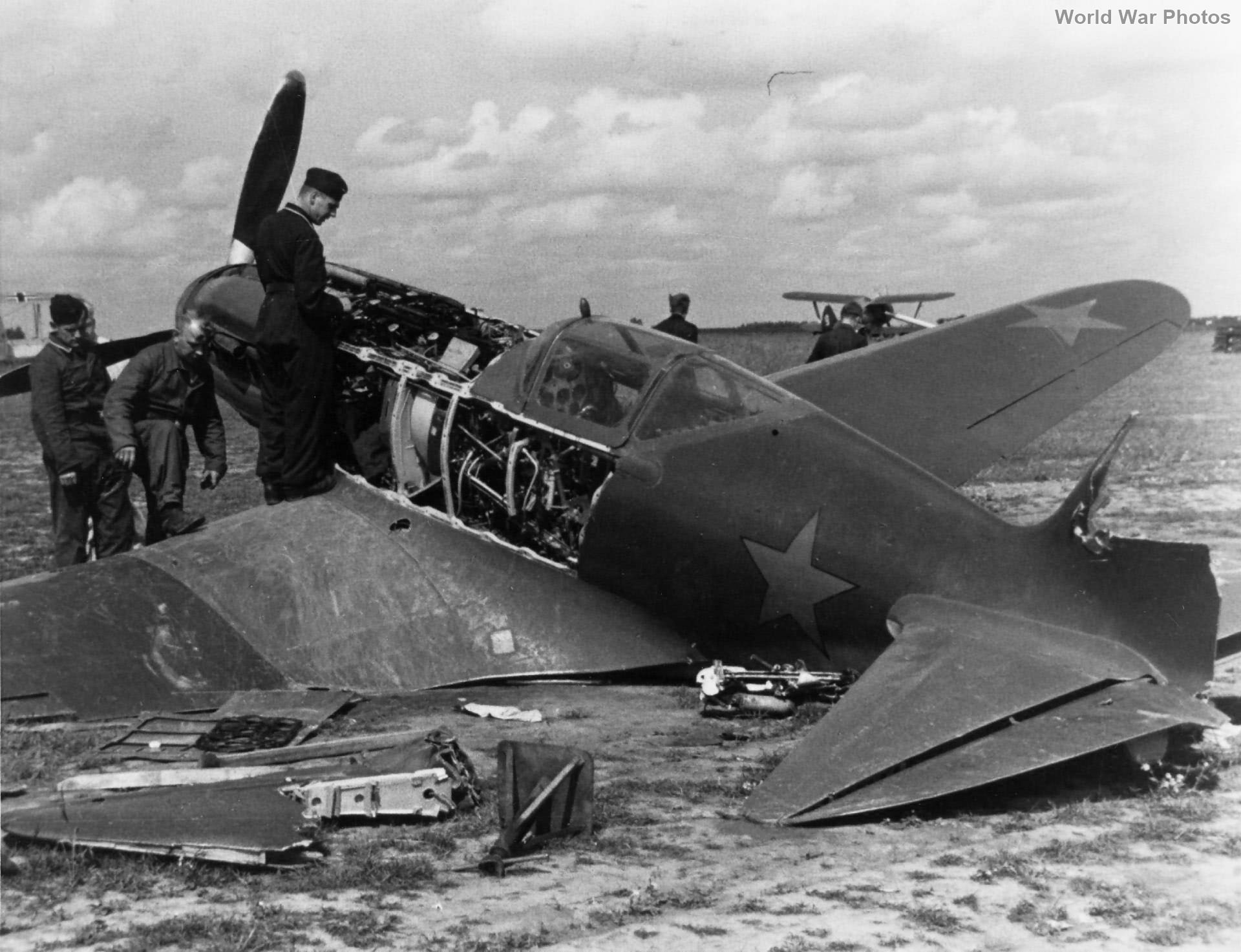 Wreck of MiG-3, Summer 1941