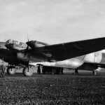 Pe-8 42066 Molotov’s plane arriving at RAF Pealing 20 May 1942