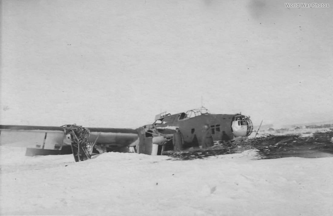 Crashed Pe-8