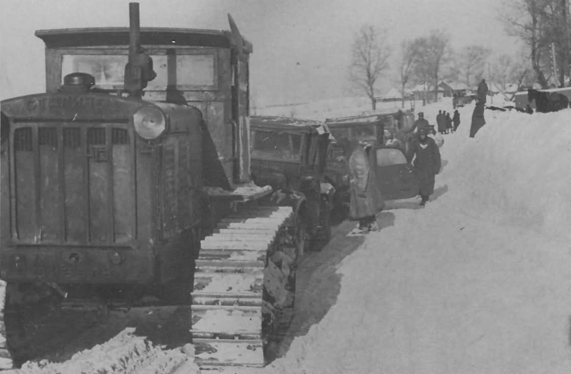Russian Stalinetz S-65 tractor 1942