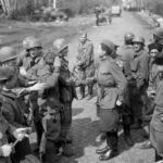 82nd Airborne Division encounters Russian troops Grabow 3 May 1945