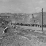 A column of Soviet prisoners of war Wjasma Pocket Russia 1941 3
