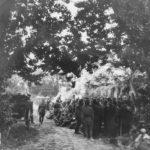 A column of Soviet prisoners of war Wjasma Pocket 1941 5