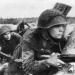 Russian ace sniper Vassily Faranov Order of Red Star and Medal of Valor 1942