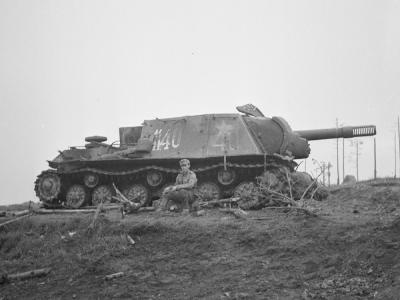 ISU-152 „1140” destroyed in Finland 1944