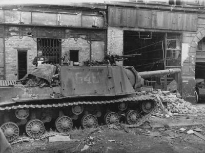ISU-152 „White 648”, Berlin 1945
