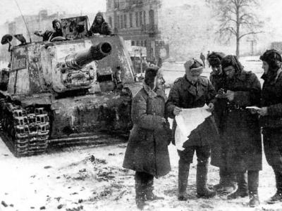 ISU-152 Poland February 1945