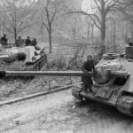 SU-100 of the 18th Tank Corps 1945