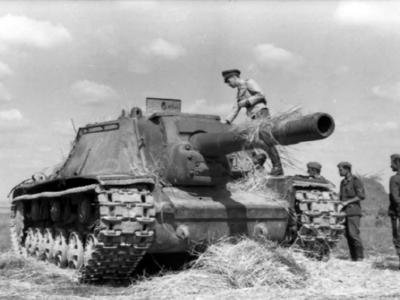 Captured SU-152 Summer 1943