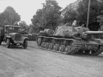 SU-152 in Lvov 1944