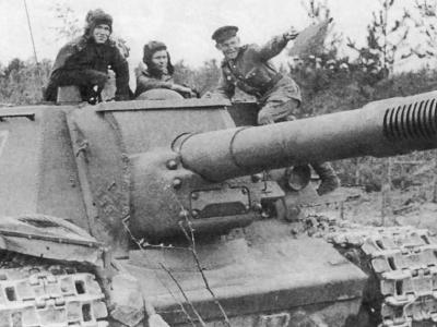 SU-152 „white 200” of the 1539th Heavy Self-Propelled Artillery Regiment