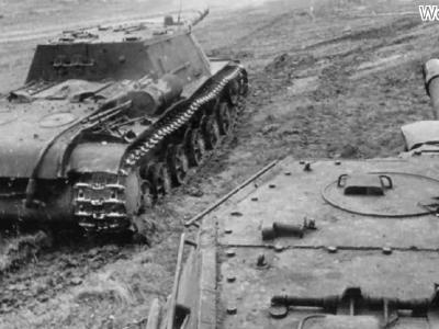 SU-152 guns 1943