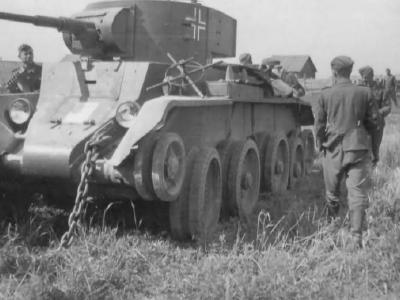 Panzer BT 7 742(r) Polizei Panzer Brigade Ostfront