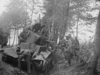 Soviet tank BT-7 10
